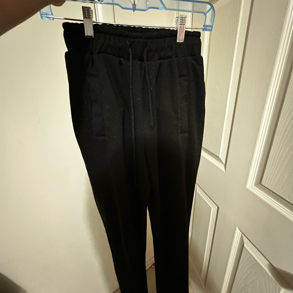 SHEIN Black Straight Leg Pants